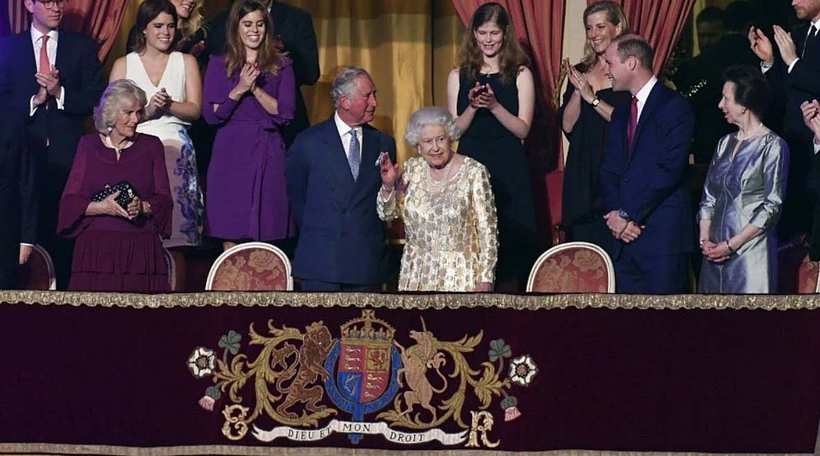 Her Majesty The Queen's Birthday Party. Full Coverage. Royal Albert Hall. 21 Apr 2018